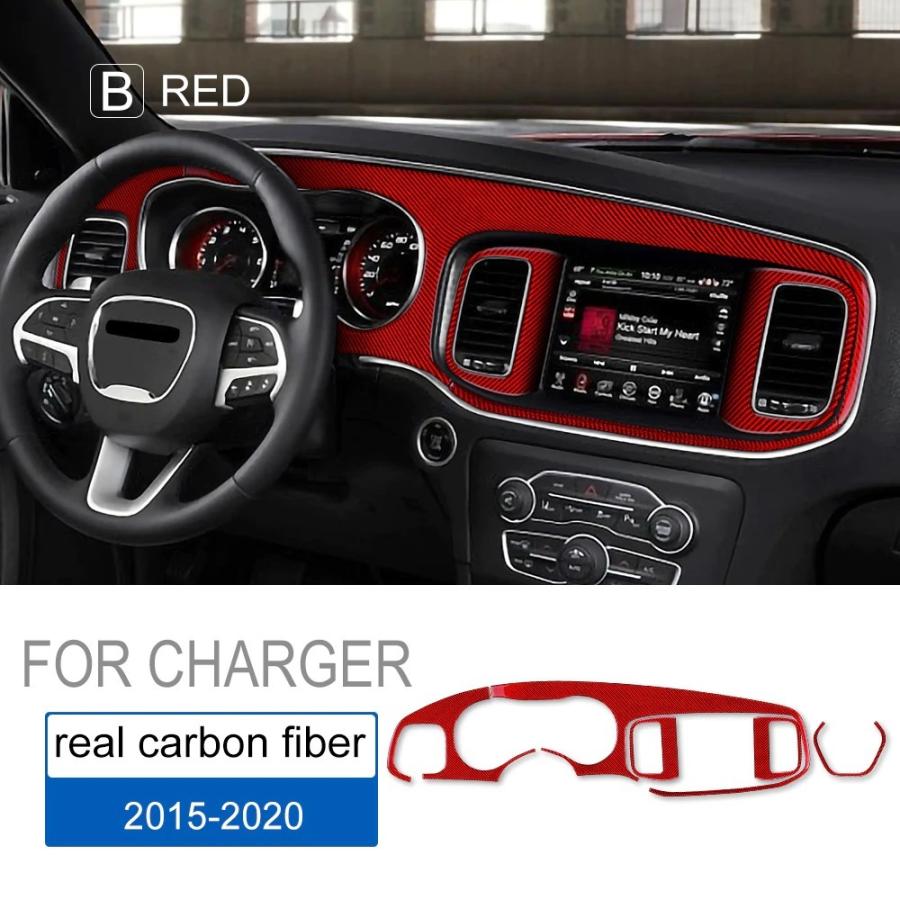 ダッジ チャージャー 2015-2020 スピードメーター フレーム カバー