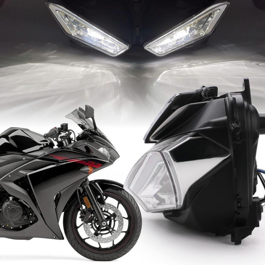 ヤマハ フロントヘッドライト YZF-R25 YZF-R3 2013 〜 2017年用