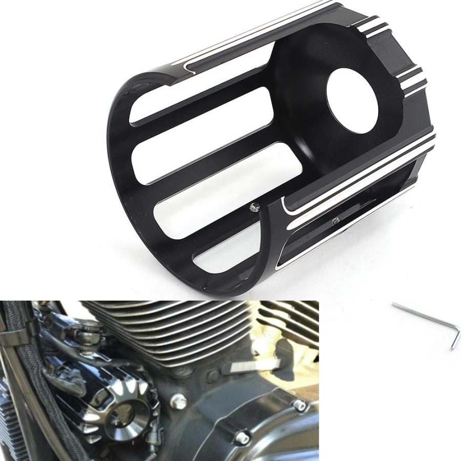 10ゲージ オイルフィルターカバー ハーレー ツーリング スポーツスター