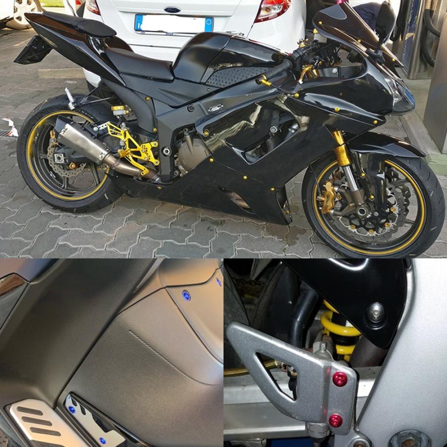 ドゥカティ DUCATI 848 evo 1098 パニガーレ 1199 マルチストラーダ 950 用 フェアリング ボルト キット ネジ 留め クリップ ナット｜okawashoutenn｜06