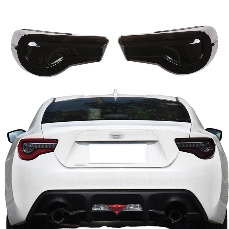 トヨタ86 スバル BRZ 2016-2020 ABS リア テール ライト ランプ カバー 