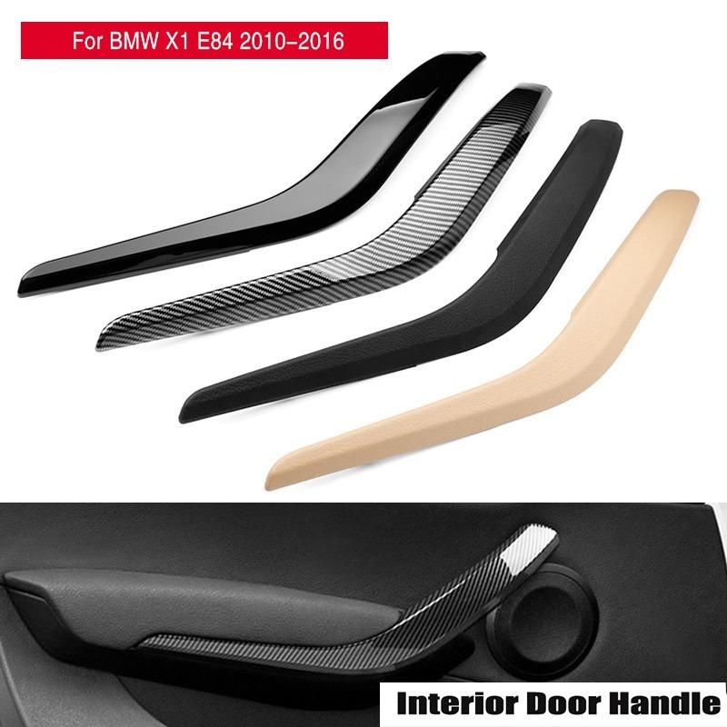 Poignées Porte Intérieures BMW X1 E84 - Noir, 2 Pièces, Compatibles 2008-2016, Remplacement Facile