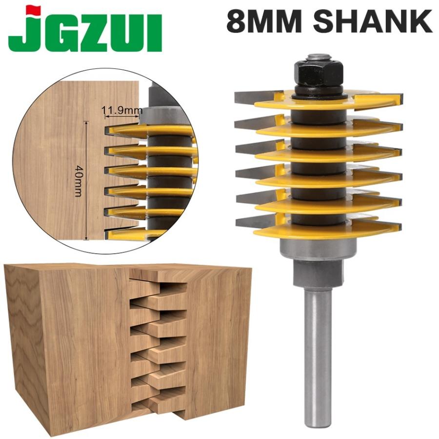 プロ愛用品☆ジョイント加工の8mmシャンク木工用ルータービット 1本