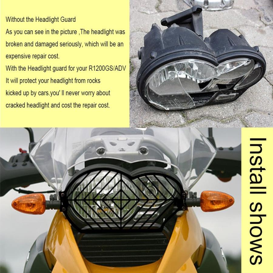 BMW R1100GS ヘッドライトカバーグリル BMW R1100GS ヘッドライトカバーグリル Amazon.co.jp: ヘッド