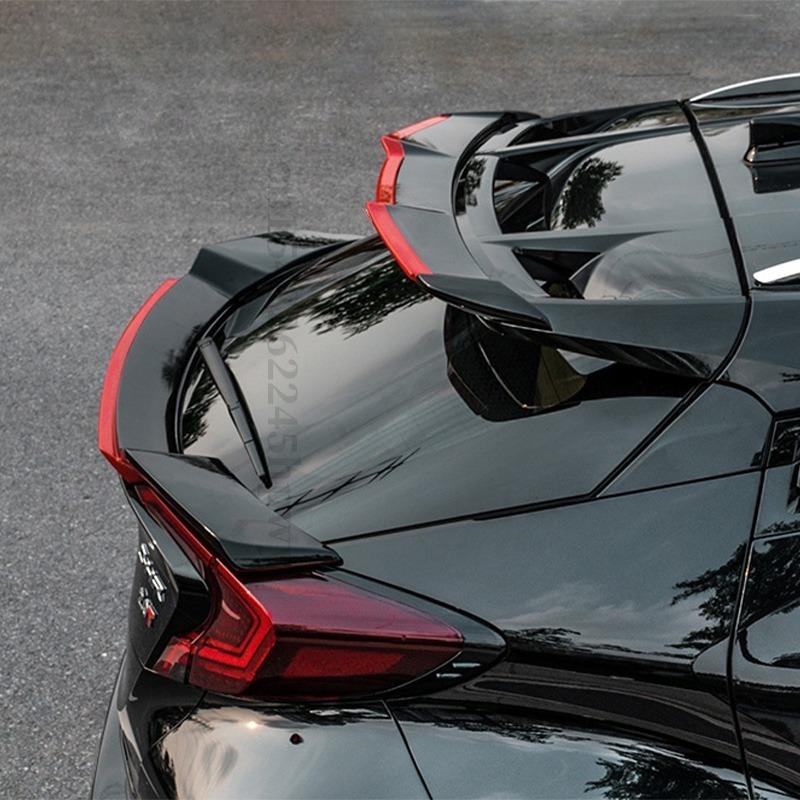 トヨタ C-HR 2016-2020用 ABS製 リアスポイラー チューニング装飾 