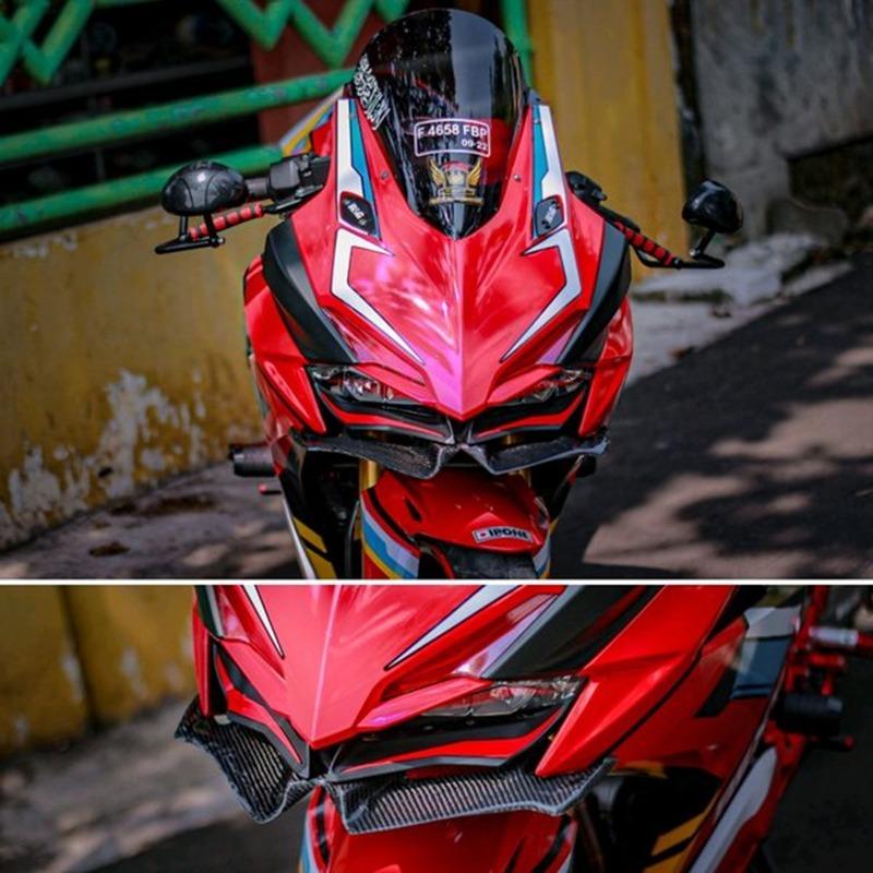 ホンダ CBR250RR 2017-2020△バイク カーボン フロント フェアリング 