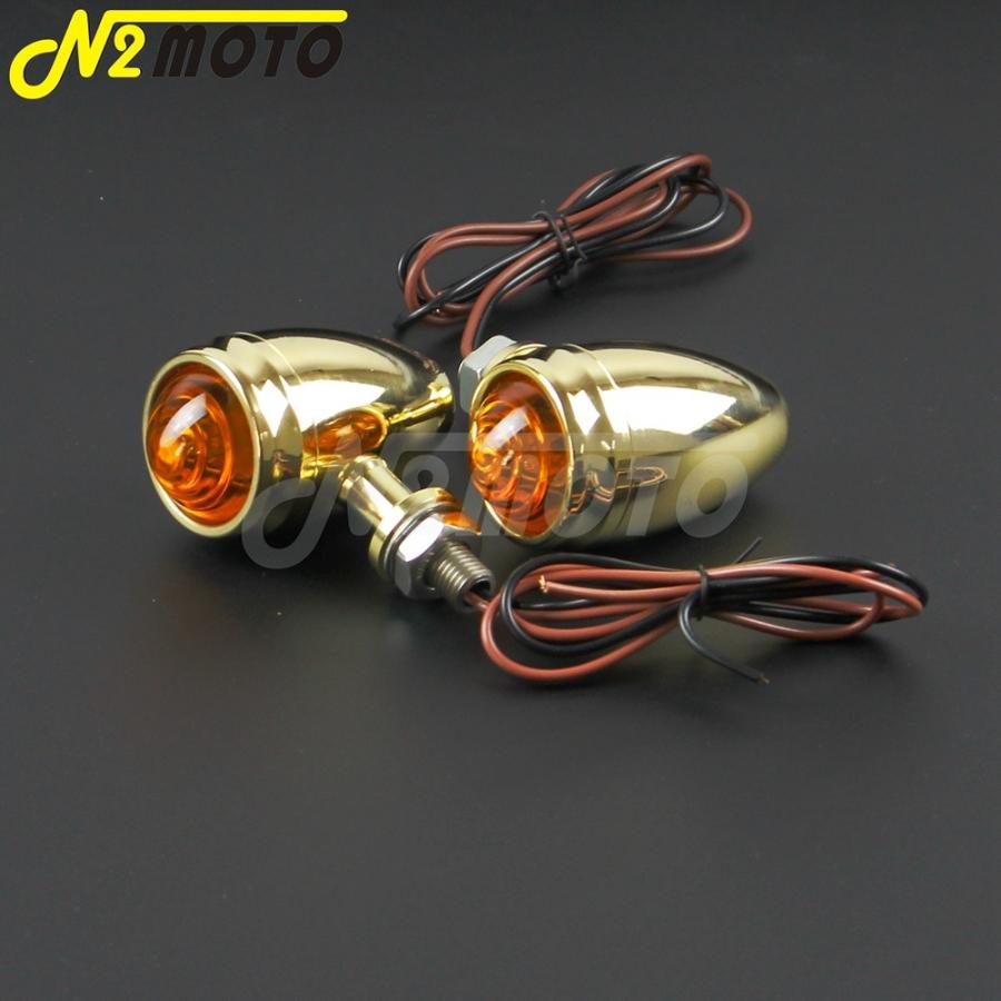 真鍮ウィンカー ブラス ビンテージ BRASS ハーレー ショベル パン