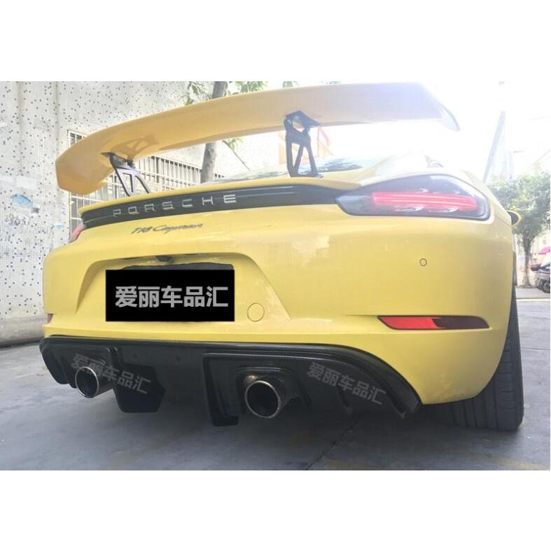 リアスポイラー ブラック　ポルシェ　ケイマン リアスポイラー ブラック ポルシェ ケイマン Rennwagenポルシェ