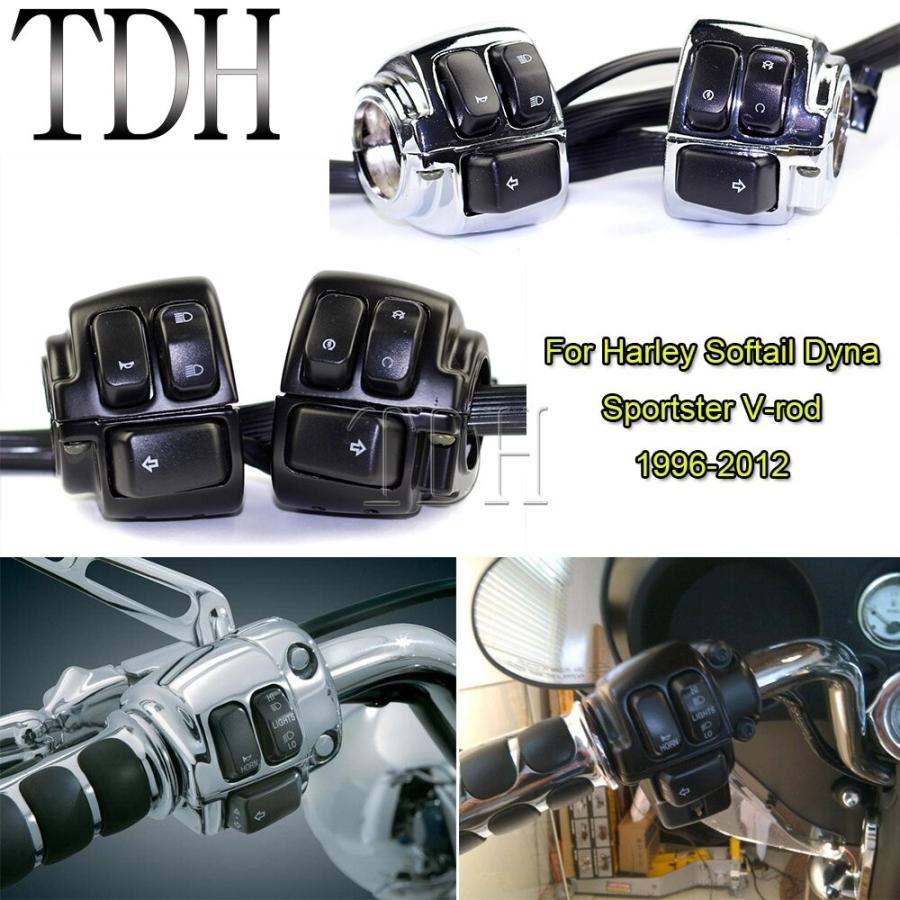 ハーレー　純正スイッチ　ロードグライドなど左側のみ ハーレー 純正スイッチ ロードグライドなど左側のみ