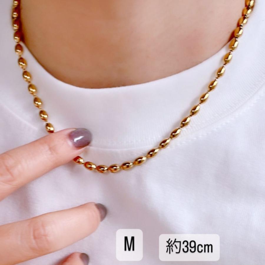 ネックレス レディース サージカルステンレス ゴールド シルバー