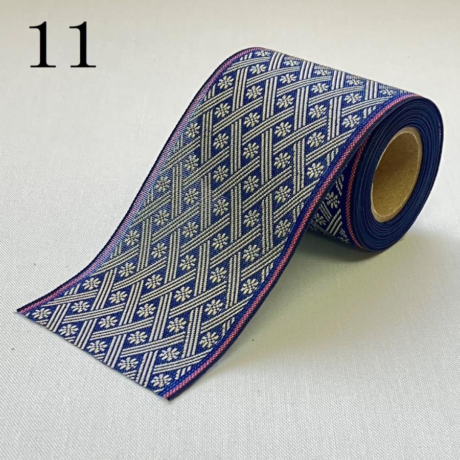 巴｜ともえ｜畳縁（たたみへり）｜1m単位での販売｜和柄｜シックな｜畳