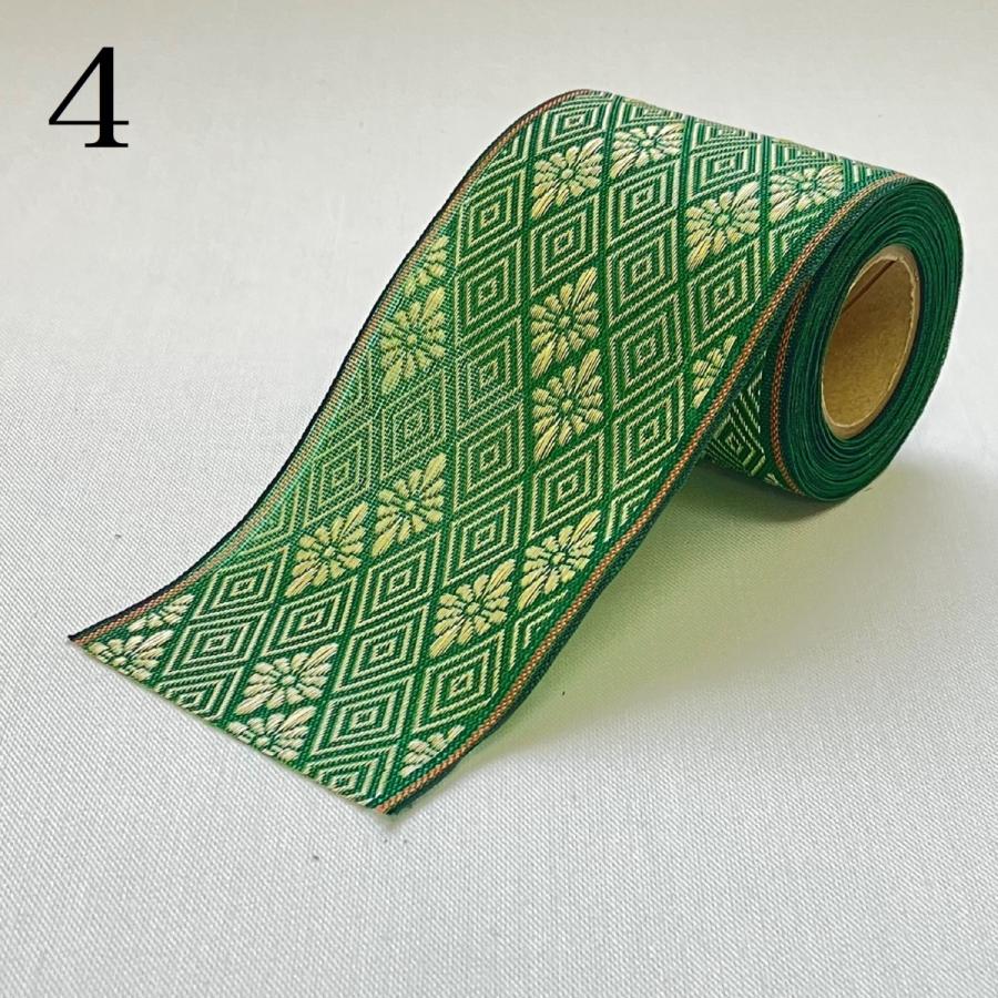 巴｜ともえ｜畳縁（たたみへり）｜1m単位での販売｜和柄｜シックな｜畳