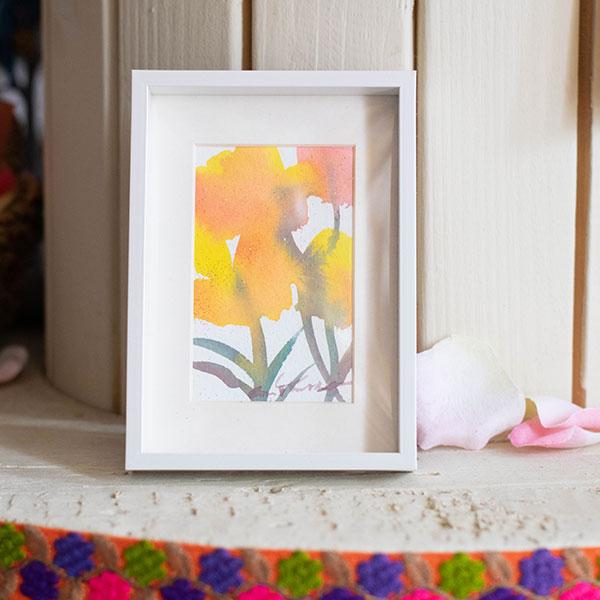 お洒落なインテリアになる水彩画 小さめのサイズの水彩画 Chiyako インテリア 抽象的 壁 本 イラスト 原画 っ越し祝 結婚祝 退 Ino 0010 北欧雑貨 ハンドメイド Okayu Labo 通販 Yahoo ショッピング