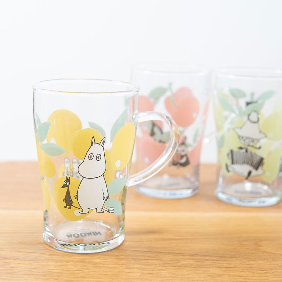 MOOMIN（ムーミン） 耐熱ガラスマグ 350ml 電子レンジ対応の耐熱ガラス