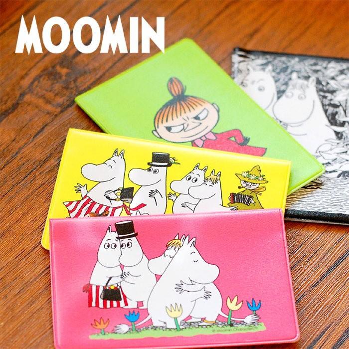 ムーミン パスケース 【MOOMIN】電子マネー 収納 ケース カード 名刺 定期入れ｜okayulabo