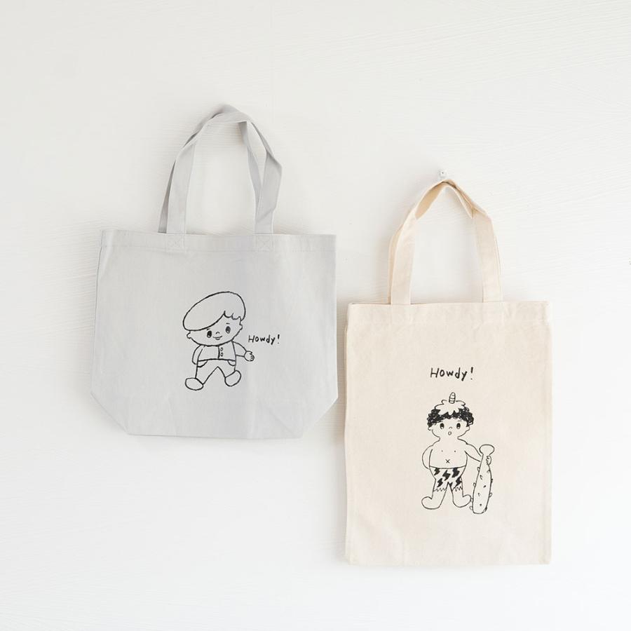 イラスト付き キャンバス トートバッグ イラスト付きの可愛いバッグ