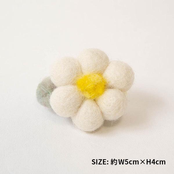 羊毛フェルトお花ブローチ 安全ピンとクリップ付きのブローチ Rocca ブローチ レディース 羊毛 Roc 0014 北欧雑貨 ハンドメイド Okayu Labo 通販 Yahoo ショッピング