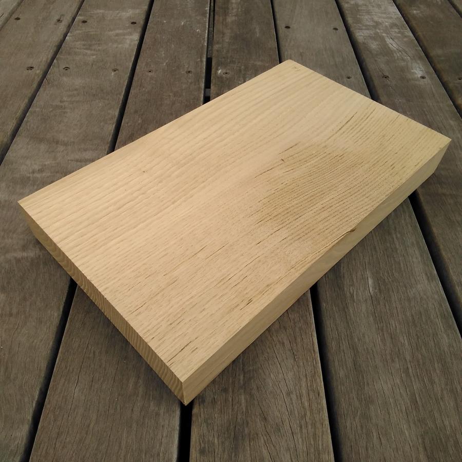 クリ 384×228×48mm 木材 銘木 板材 板 角材 材木 天然木 無垢材 乾燥材 