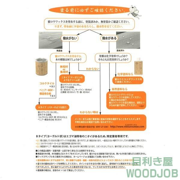 おまけのスポンジ付き 未晒し蜜ロウワックス Cタイプ 4L