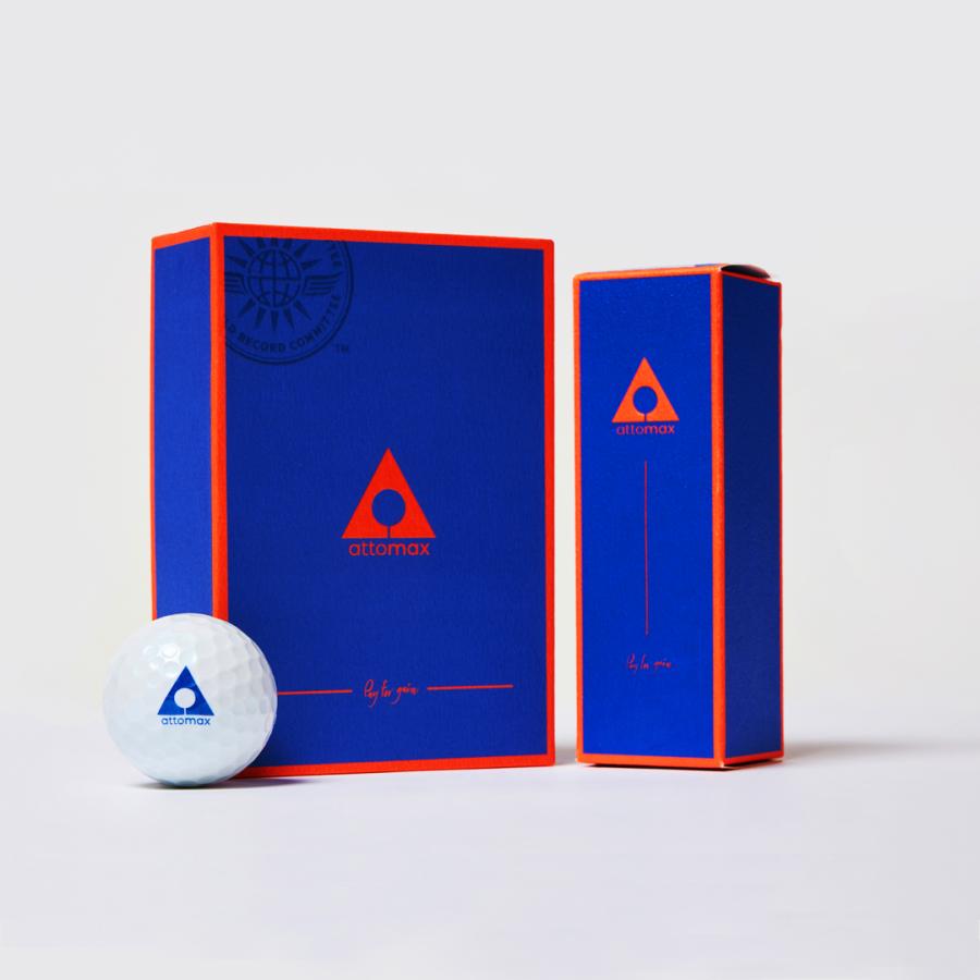 世界一飛ぶボール Attomax(アトマックス) Golf Balls ゴルフボール