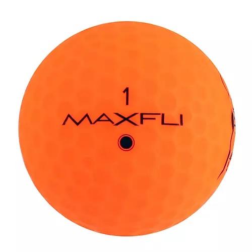 Maxfli (マックスフライ) ゴルフボール Straightfli Golf Balls ストレートフライ マットオレンジ 2022年モデル｜okazakiinternational｜02