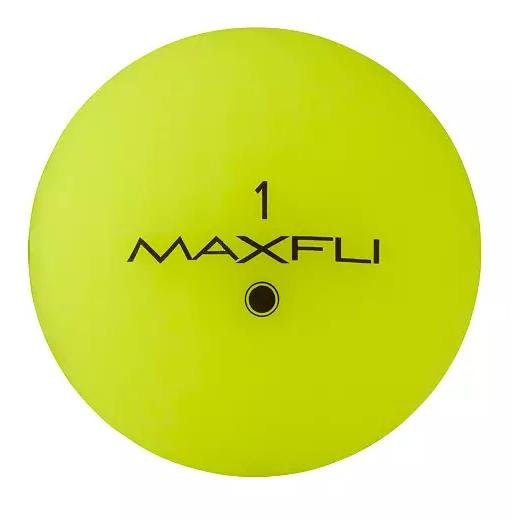 Maxfli (マックスフライ) ゴルフボール Straightfli Golf Balls ストレートフライ マットイエロー 2023年モデル 曲がりにくいボール ルール適合｜okazakiinternational｜02