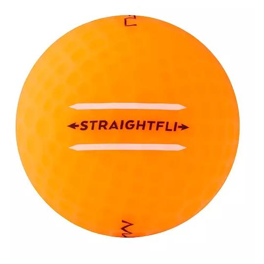 Maxfli (マックスフライ) ゴルフボール Straightfli Golf Balls ストレートフライ マットオレンジ 2023年モデル 曲がりにくいボール ルール適合｜okazakiinternational｜03