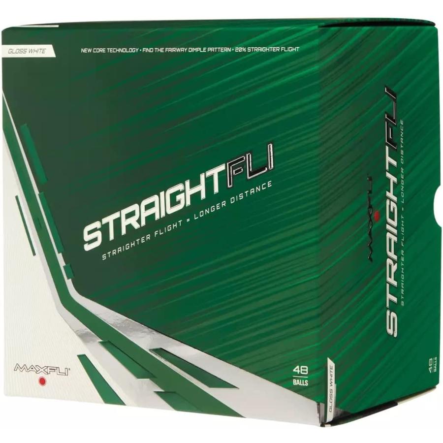 Maxfli (マックスフライ) ゴルフボール Straightfli ストレートフライ