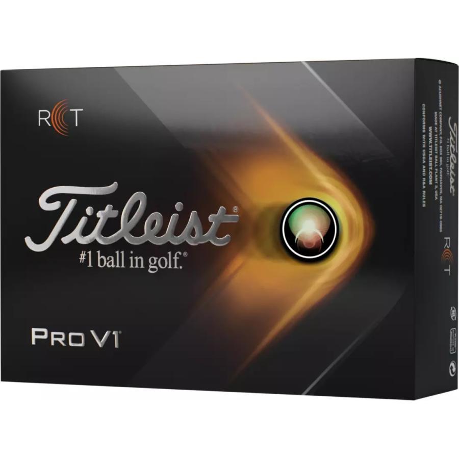 Titleist(タイトリスト)ゴルフボール 2021 Pro V1 RCT Golf Balls【レーダー式弾道測定器] 【トラックマン ...