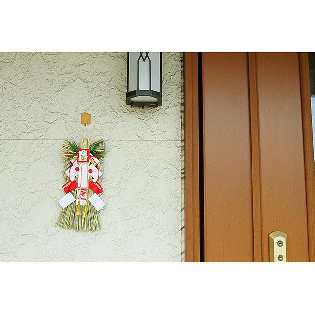 秀〆（HIDESHIME） 正月飾り しめ飾り 玄関飾り 笑門 （招き猫