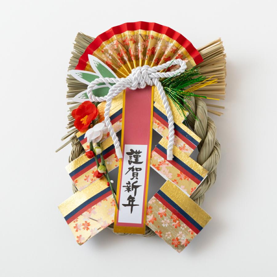 秀〆（HIDESHIME） 正月飾り しめ飾り 玄関飾り リース（桜希） リース
