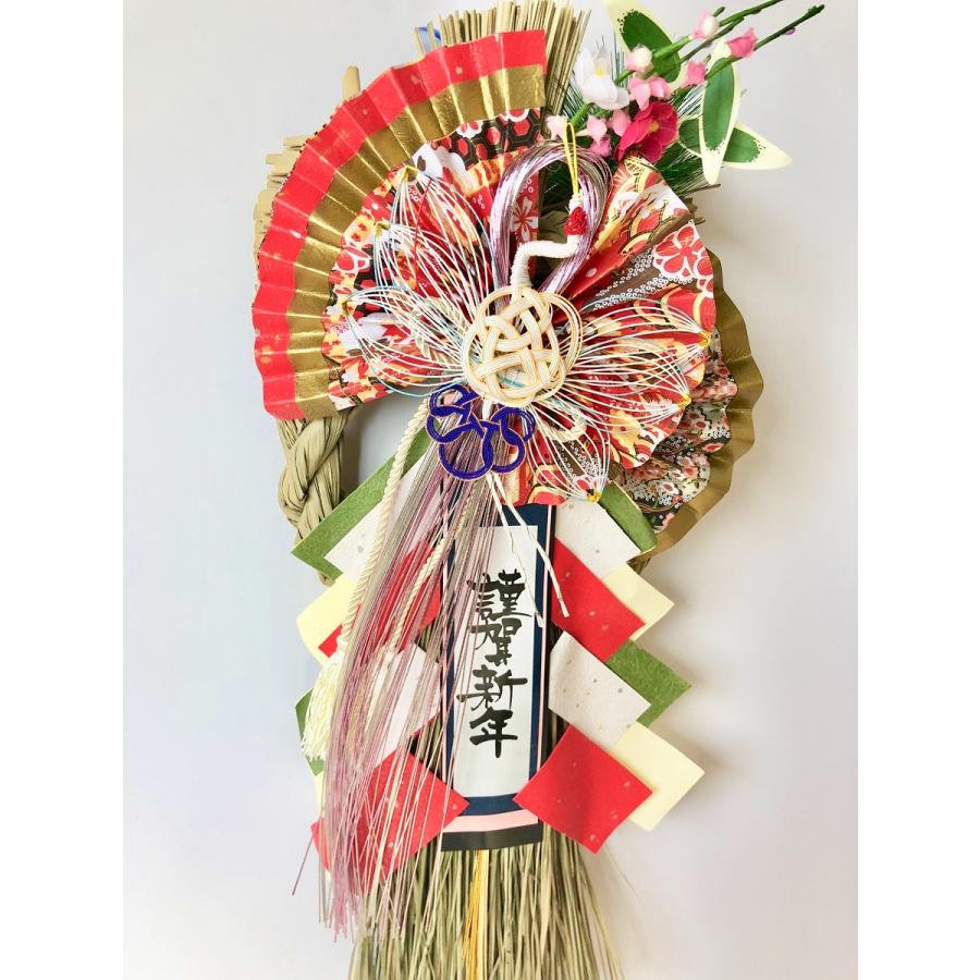 秀〆（HIDESHIME） 正月飾り しめ飾り 玄関飾り リース（大空） リース