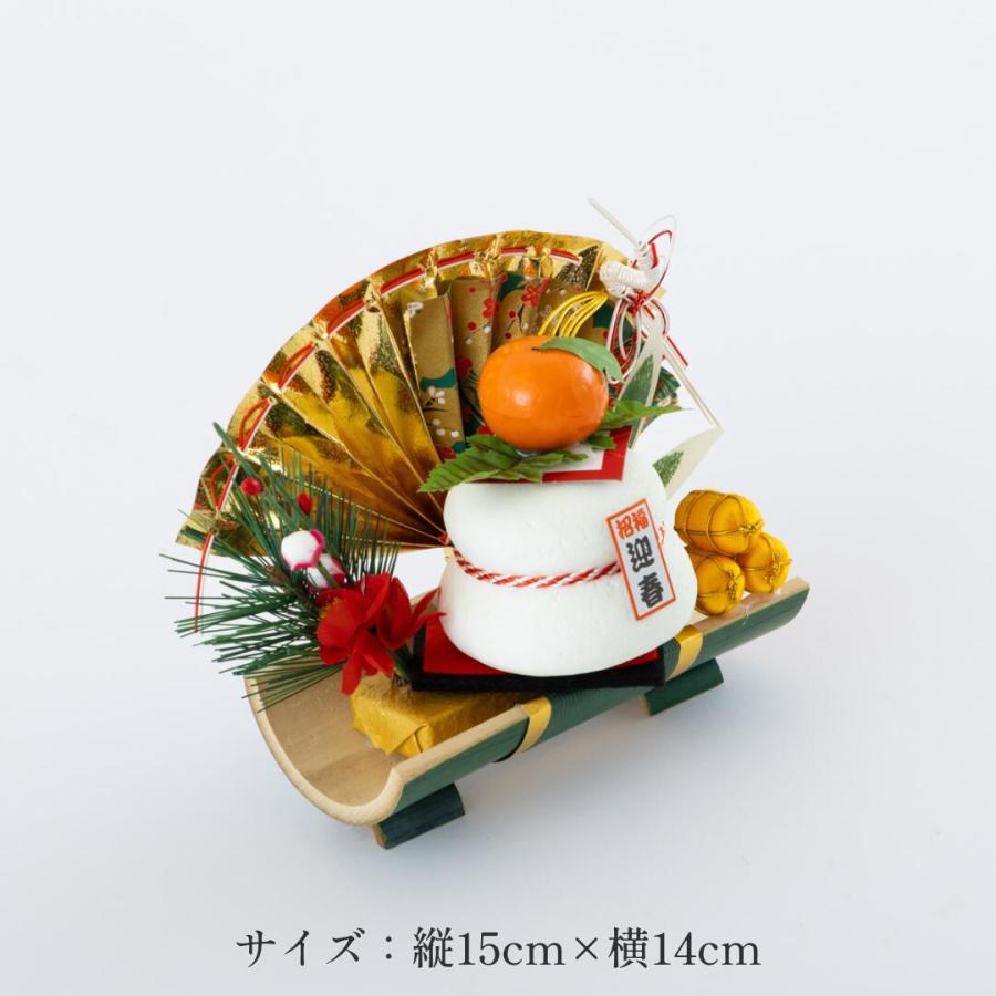 秀〆（HIDESHIME） 正月飾り 正月 置物 玄関 鏡餅 割竹 門松