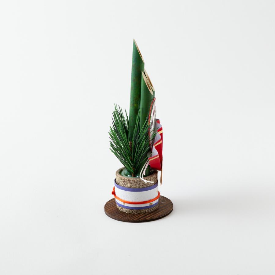 秀〆（HIDESHIME） 門松 ミニ 玄関 販売 門松 17cm 紅 一対2本組 造花