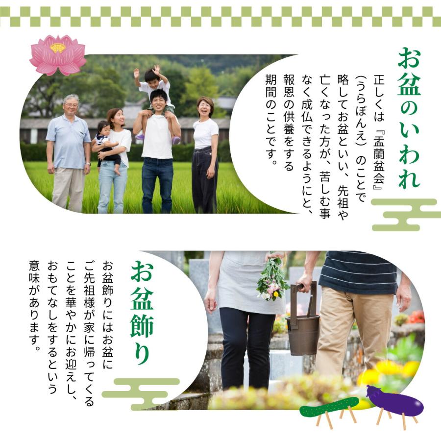 秀〆（HIDESHIME） お盆用品 お盆飾り 初盆 新盆 お供え物 造花