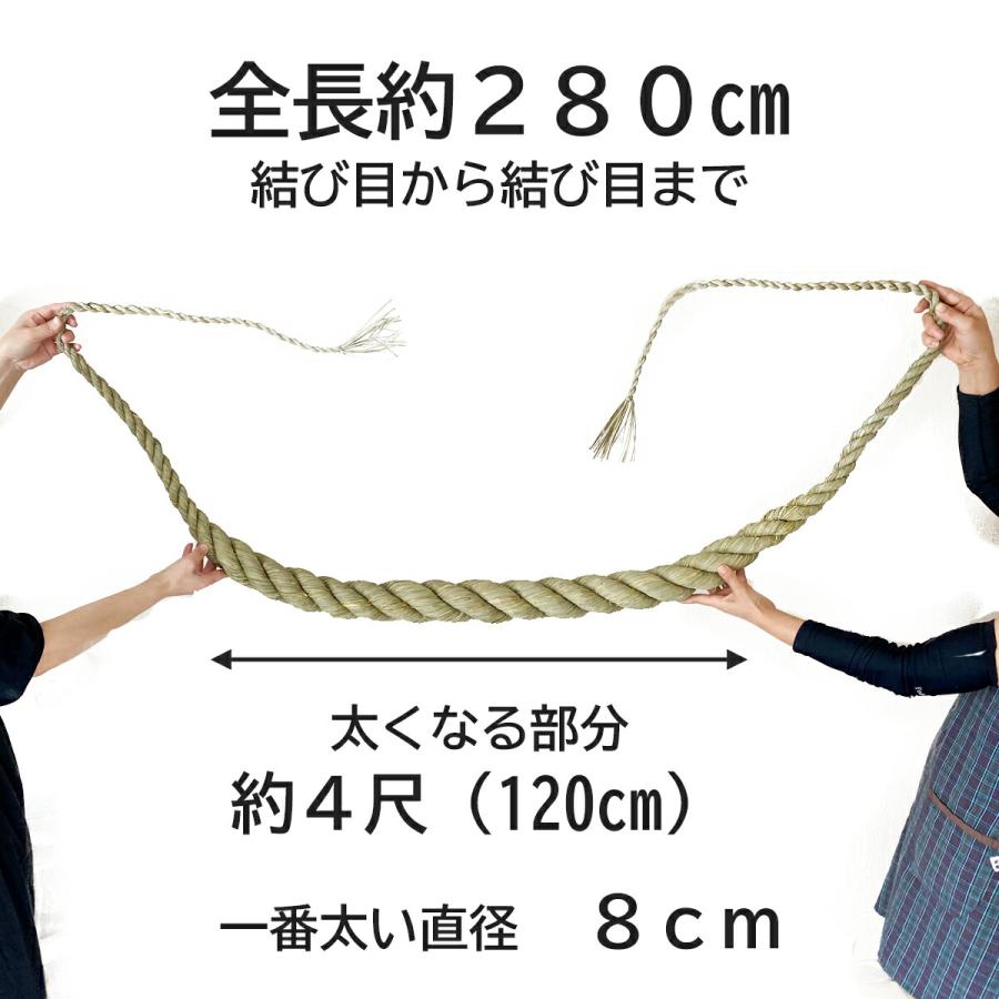秀〆（HIDESHIME） 神社 しめ縄 両〆 4尺 注連縄 〆縄 自宅用 会社