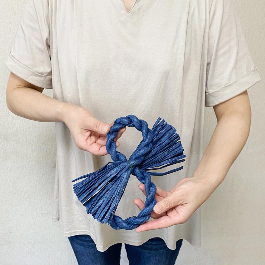 秀〆（HIDESHIME） しめ縄 リース 材料 土台 8型 20cm ハンドメイド