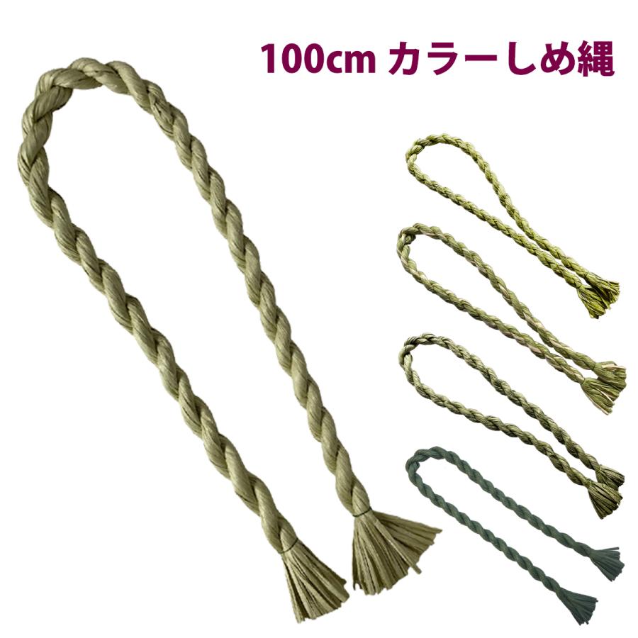 秀〆（HIDESHIME） しめ縄 材料 リース 土台 カラー 100cm ゴボー