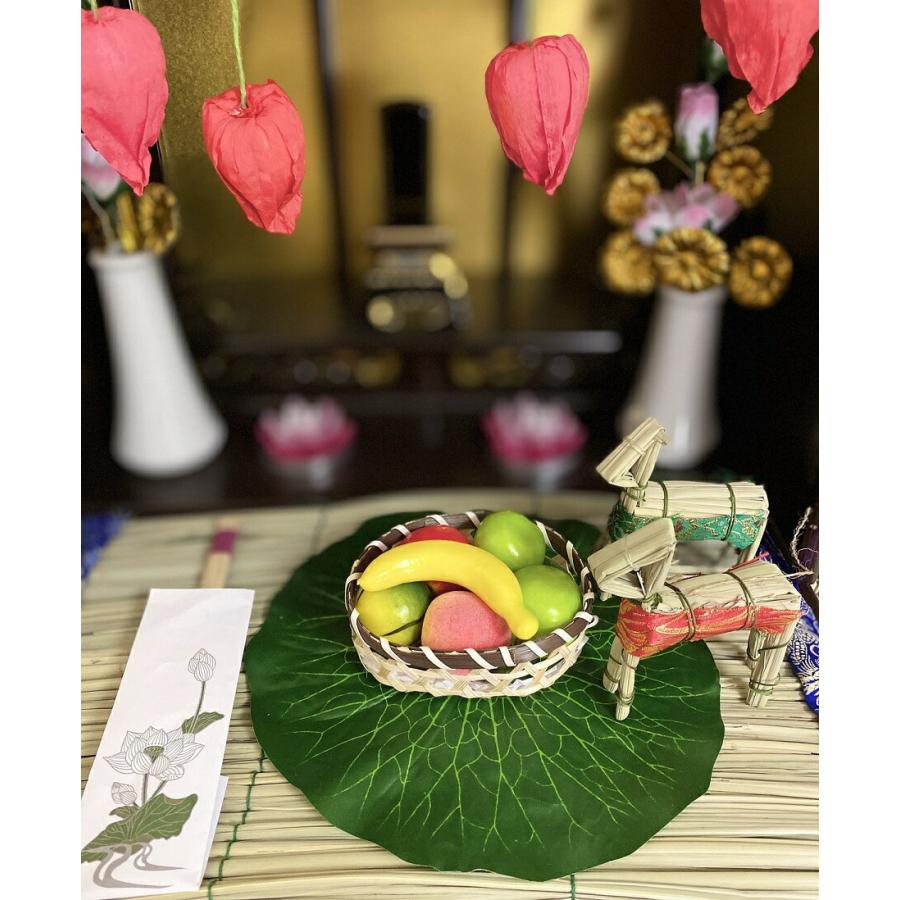 お盆 迎え火 お盆飾りセット ミニ お盆用品 送り火 麻がら 精霊馬 牛馬 盆ござ 真菰 蓮 ハス 精霊箸 真菰縄 縄 初盆 盆棚 マンション 飾り方 S 6a 正月飾り しめ縄 お飾り屋さん 通販 Yahoo ショッピング