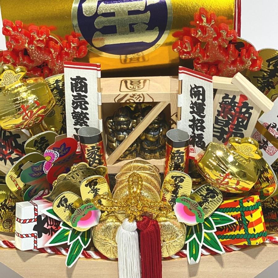 秀〆 熊手 縁起物 宝船 木舟 10号 飾り方 酉の市 正月 置物 玄関 秀〆 熊手 縁起物 宝船 木舟 10号 飾り方 酉の市 正月 置物 玄関