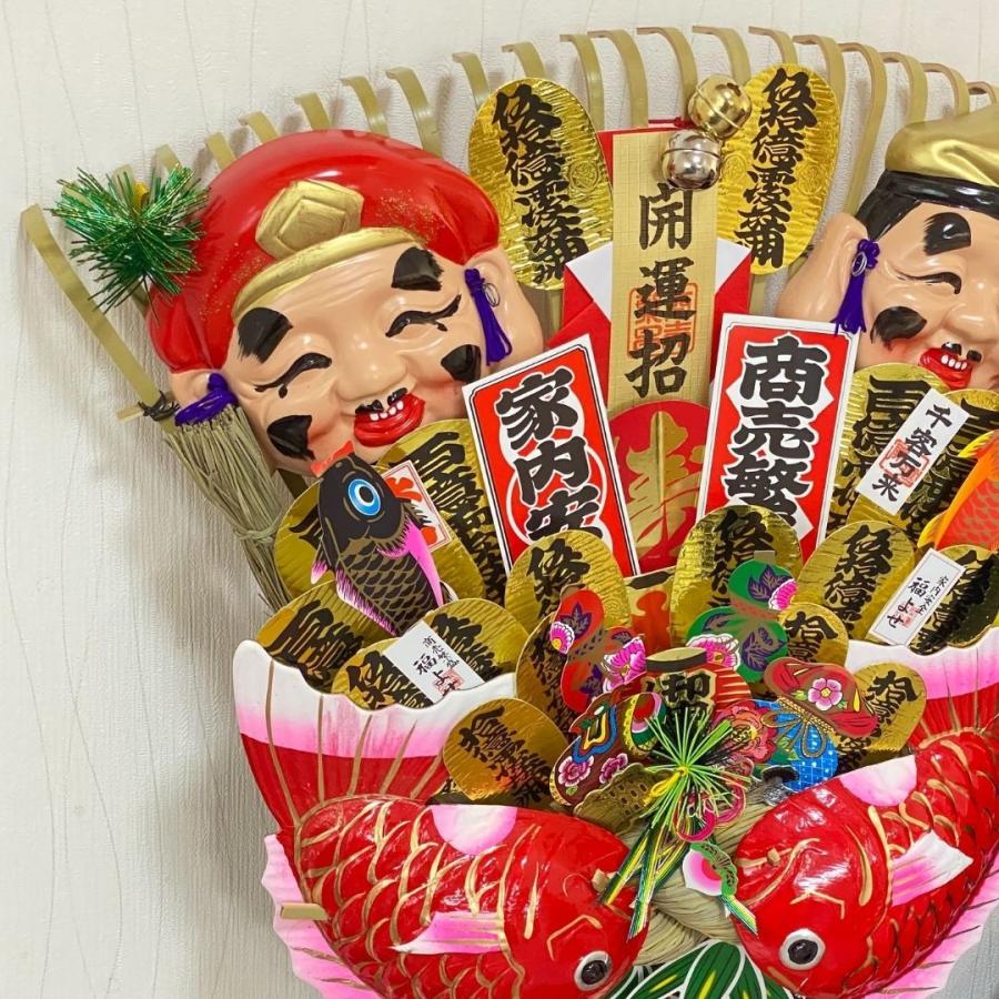 秀〆（HIDESHIME） 熊手 縁起物 関西流熊手2尺（上） 飾り方 酉の市