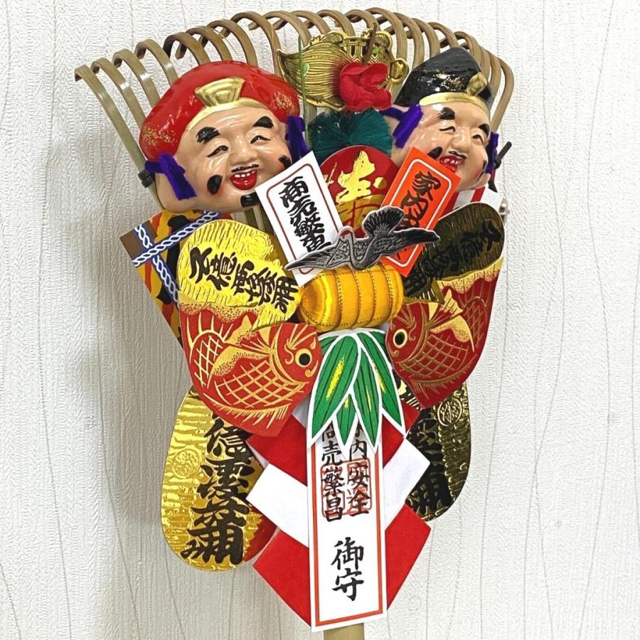 正月飾り 置型熊手 楽天市場】【早割5%オフ10月末まで】熊手 縁起物 新関西流熊手