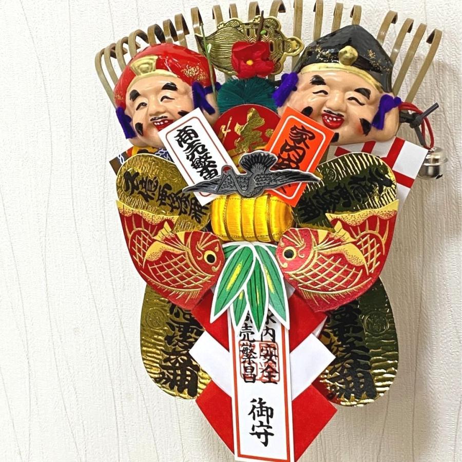 秀〆（HIDESHIME） 熊手 縁起物 関西流熊手9寸（上） 飾り方 酉の市