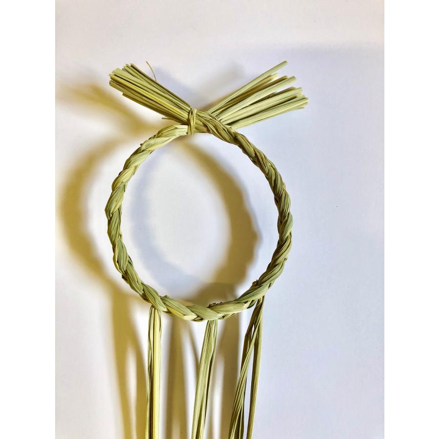 全商品オープニング価格 手作りしめ縄 藁細工 輪じめ飾り クリスマスリース 年中