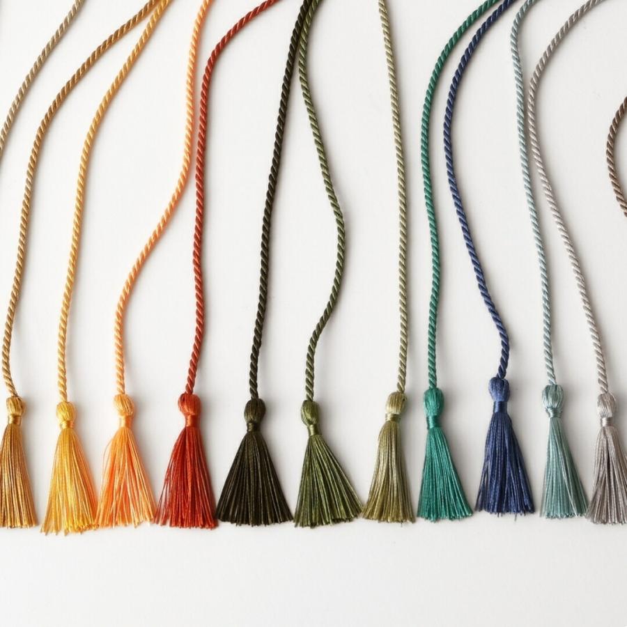秀〆（HIDESHIME） 正月飾り 材料 タッセル 3本入 45cm 21種類 紐