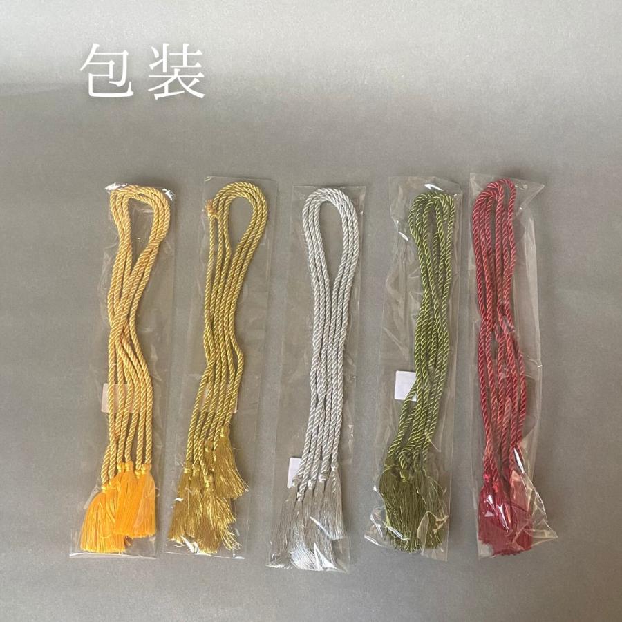秀〆（HIDESHIME） 正月飾り 材料 タッセル 5種類 紐 パーツ 素材