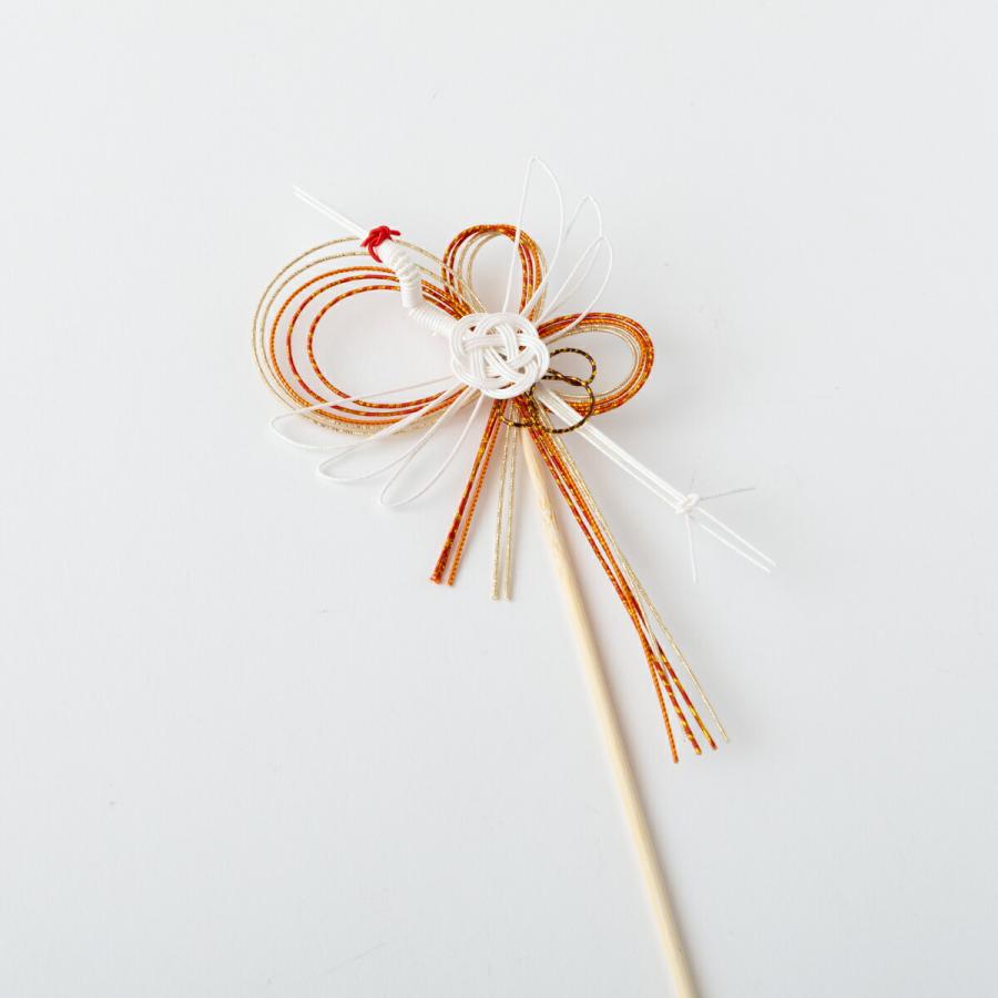 秀〆（HIDESHIME） 正月飾り 材料 つるピック 赤 緑 パーツ 素材