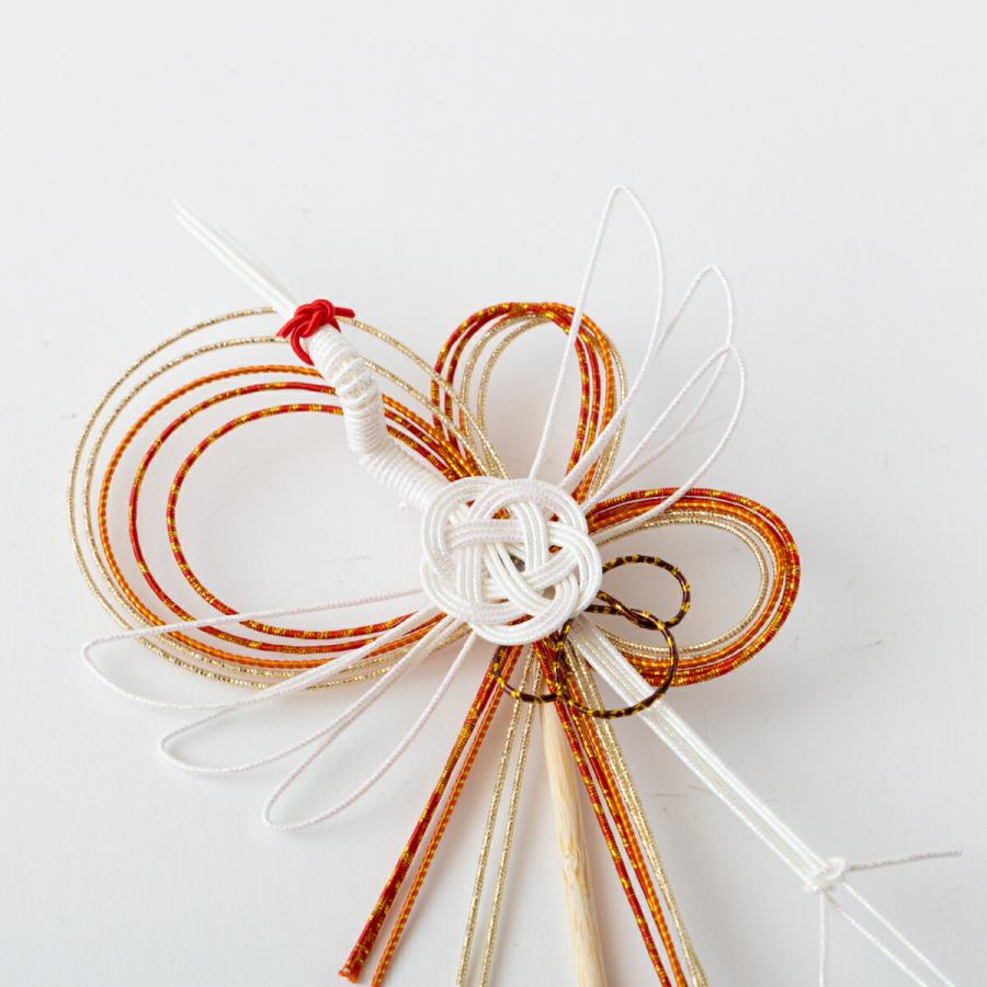 秀〆（HIDESHIME） 正月飾り 材料 つるピック 赤 緑 パーツ 素材