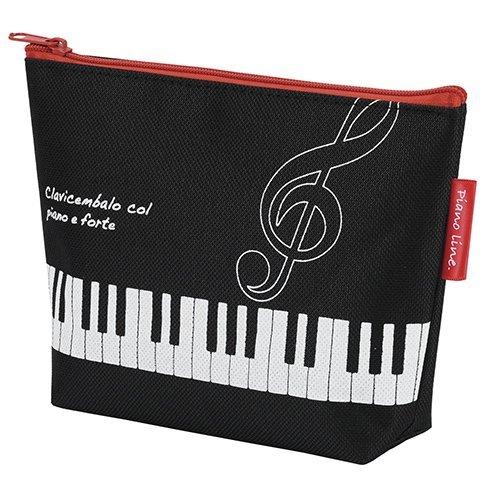 Piano Line 舟形ポーチ ピアノ発表会プレゼント 蔵 ト音記号