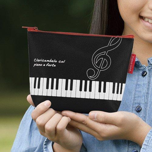 Piano Line 舟形ポーチ ピアノ発表会プレゼント 蔵 ト音記号